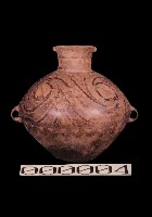 彩陶雙耳壺藏品圖，第1張