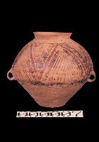 彩陶雙耳壺藏品圖，第1張