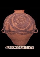 彩陶雙耳壺藏品圖，第1張