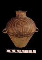 彩陶雙耳壺藏品圖，第1張