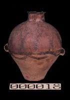 彩陶雙耳壺藏品圖，第1張