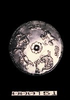 雙鳳狻猊紋鏡藏品圖，第1張