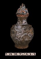 博山加彩雲龍鍾藏品圖，第1張