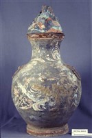 博山加彩雲龍鍾藏品圖，第2張