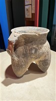 灰陶繩紋鬲藏品圖，第2張