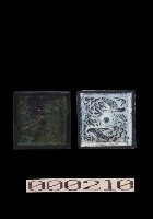 雙鳳四方鏡藏品圖，第1張