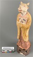 加彩牛甬藏品圖，第1張