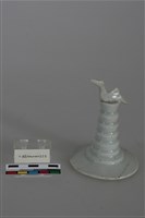影青魂瓶-龍瓶-蓋藏品圖，第1張