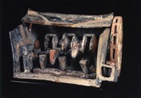 綠釉水碓-屋身藏品圖，第1張