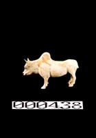 加彩牛車-牛藏品圖，第1張