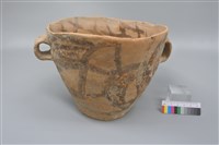 雙耳彩陶壺藏品圖，第2張