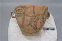 雙耳彩陶壺藏品圖，第4張