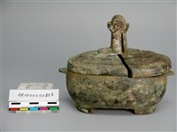 盒形銅燈藏品圖，第1張