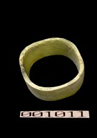 灰青玉鐲藏品圖，第1張
