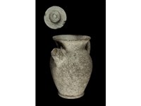 滑石茶具組-茶瓶蓋藏品圖，第4張