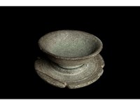 滑石茶具組-茶托藏品圖，第2張