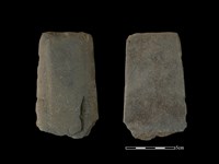 磨製斧鋤形器藏品圖，第1張