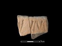 帶紋飾陶片藏品圖，第1張