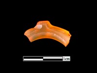 玉髓玦殘件藏品圖，第1張