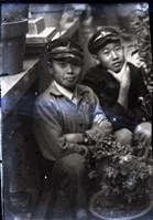 許蒼澤與臺中中學校同學（1950至2006年臺灣常民生活）藏品圖，第1張