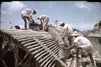 〈釜を作る〉蓋磚窯（1950至2006年臺灣常民生活）藏品圖，第1張