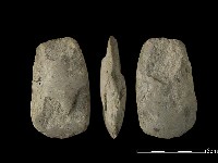 磨製斧鋤形器藏品圖，第1張