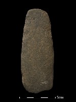 磨製斧鋤形器藏品圖，第1張