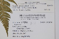 東洋蹄蓋蕨、假蹄蓋蕨藏品圖，第2張