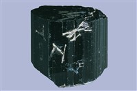 碳鈣鈉石/電氣石 藏品圖，第1張