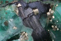 螢石/黑鎢礦/石英藏品圖，第2張