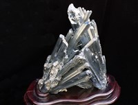 輝銻礦 藏品圖，第1張