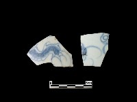 帶紋飾瓷片藏品圖，第1張