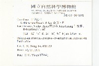 齒葉南芥、齒葉筷子芥藏品圖，第2張