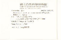 玉山毛蓮菜藏品圖，第2張