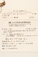 黃花三七草藏品圖，第2張