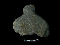 帶柄圓板形石器藏品圖，第1張