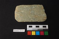 磨製石斧殘件藏品圖，第1張