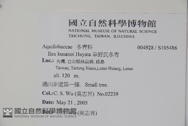 草野氏冬青藏品圖，第2張