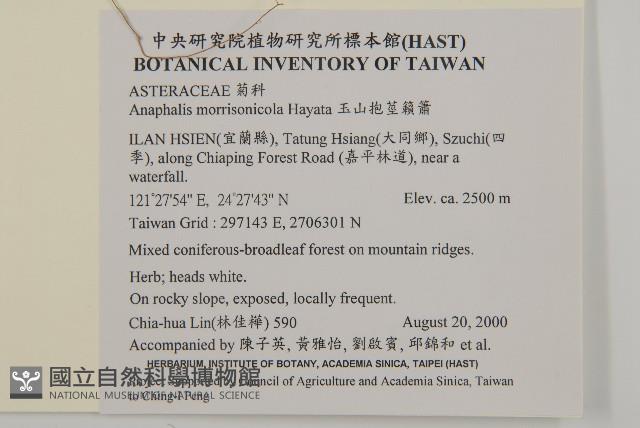 玉山抱莖籟簫藏品圖，第2張