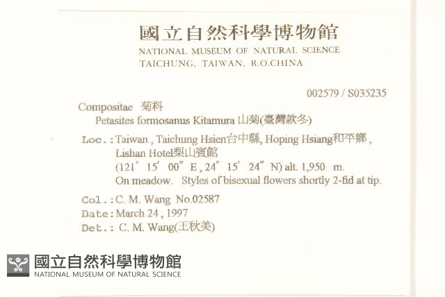 臺灣款冬藏品圖，第2張