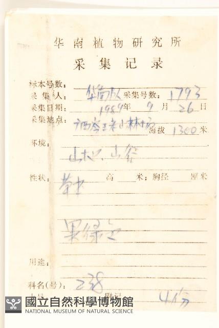 Accession Number:S045085 Collection Image, Figure 2, Total 3 Figures