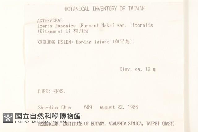 剪刀股藏品圖，第2張