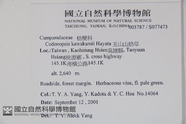 Accession Number:S077473 Collection Image, Figure 2, Total 2 Figures