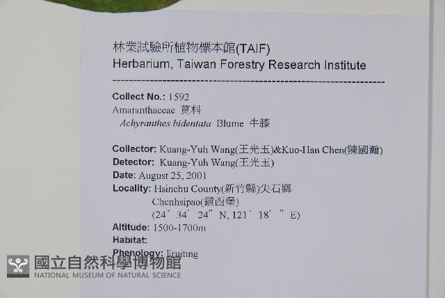 Accession Number:S076617 Collection Image, Figure 2, Total 2 Figures