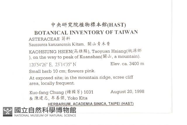 關山青木香藏品圖，第2張