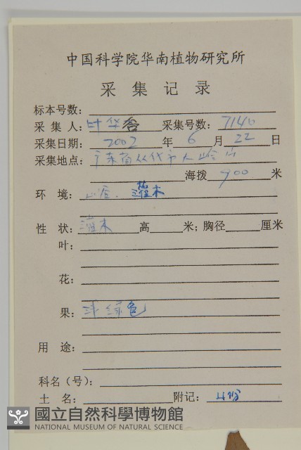 滇邊南蛇藤藏品圖，第2張