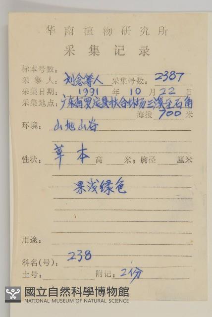 牡蒿藏品圖，第2張