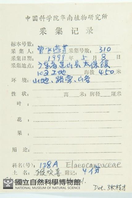 Accession Number:S078980 Collection Image, Figure 2, Total 2 Figures