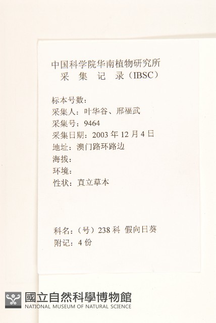 王爺葵、五瓜金英藏品圖，第2張