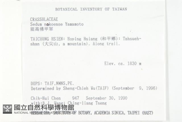 Accession Number:S032290 Collection Image, Figure 2, Total 2 Figures